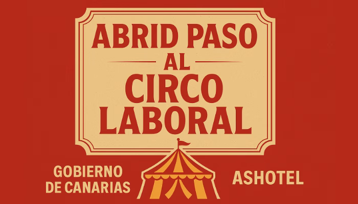 CCOO denuncia el pacto a la baja entre ASHOTEL, sindicatos palmeros y el Gobierno de Canarias