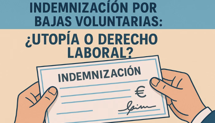 Indemnización por bajas voluntarias: ¿Utopía o derecho laboral?